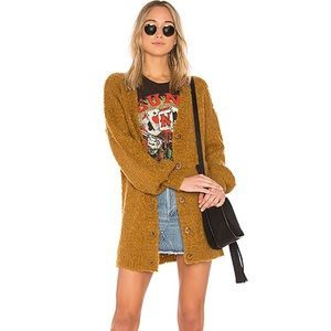Tularosa Clementine Oversized Cardi Cardigan Rust